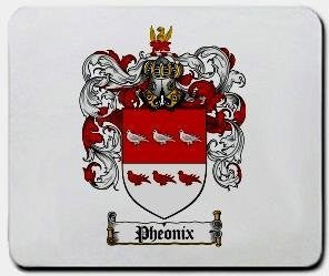 Pheonix coat of arms mouse pad