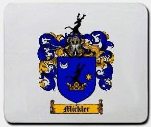 Mickler coat of arms mouse pad