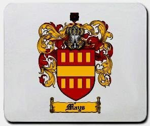 Mays coat of arms mouse pad