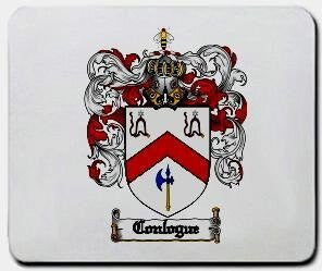 Conlogue coat of arms mouse pad