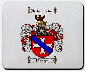 Phaire coat of arms mouse pad