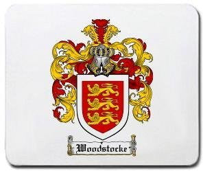 Woodstocke coat of arms mouse pad