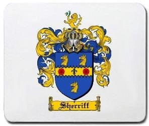 Sherriff coat of arms mouse pad