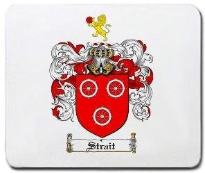 Strait coat of arms mouse pad