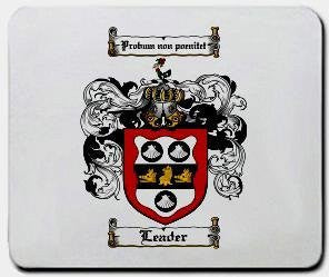 Leader coat of arms mouse pad