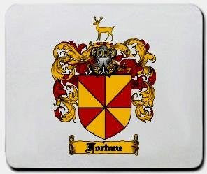 Fortune coat of arms mouse pad