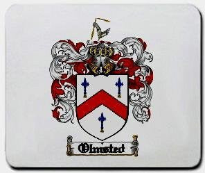 Olmsted coat of arms mouse pad