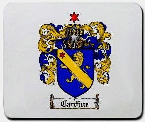Cardine coat of arms mouse pad