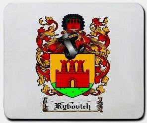 Rybovich coat of arms mouse pad