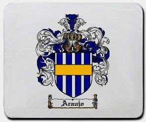 Araujo coat of arms mouse pad