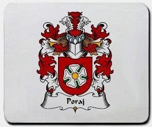 Poraj coat of arms mouse pad