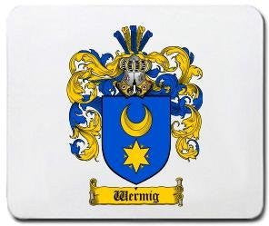 Wermig coat of arms mouse pad