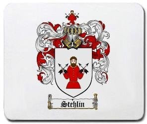 Stehlin coat of arms mouse pad