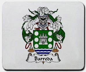 Barreda coat of arms mouse pad