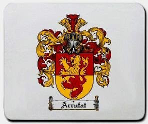 Arrufat coat of arms mouse pad