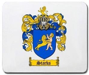 Starks coat of arms mouse pad