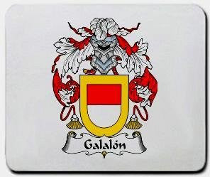 Galalon coat of arms mouse pad