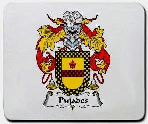 Pujades coat of arms mouse pad