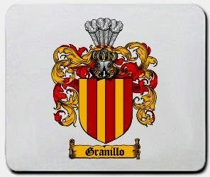 Granillo coat of arms mouse pad