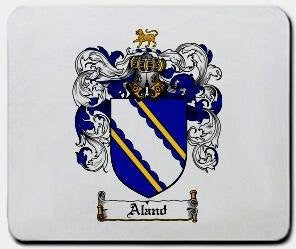 Aland coat of arms mouse pad