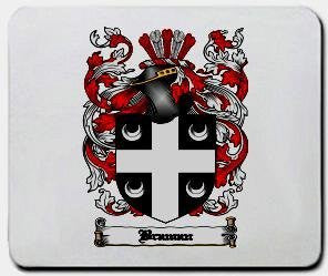 Braman coat of arms mouse pad