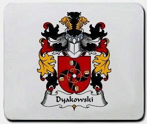 Dyakowski coat of arms mouse pad