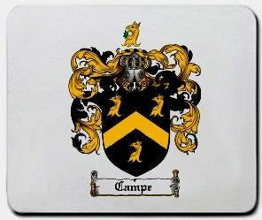 Campe coat of arms mouse pad