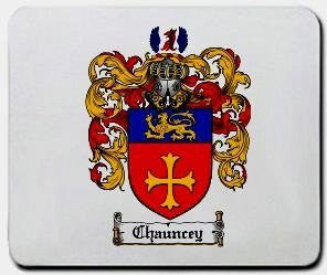 Chauncey coat of arms mouse pad