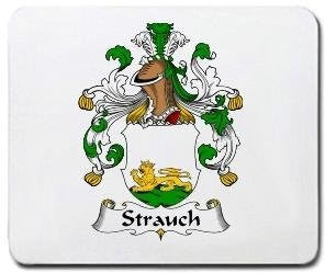 Strauch coat of arms mouse pad