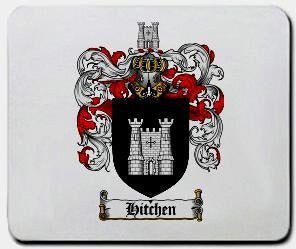 Hitchen coat of arms mouse pad