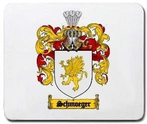 Schmoeger coat of arms mouse pad