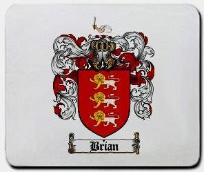 Brian coat of arms mouse pad