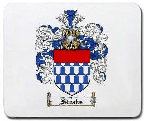 Stoaks coat of arms mouse pad