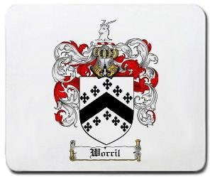 Worril coat of arms mouse pad