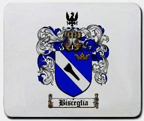 Bisceglia coat of arms mouse pad