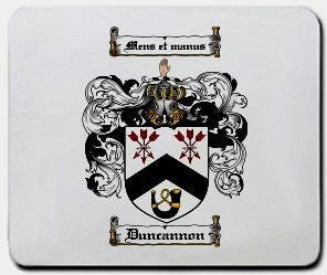 Duncannon coat of arms mouse pad
