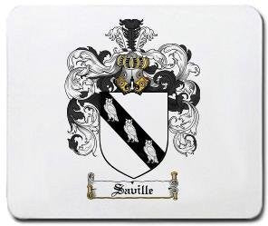 Saville coat of arms mouse pad