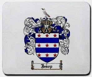 Jesop coat of arms mouse pad