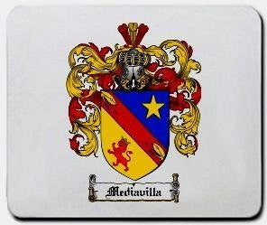 Mediavilla coat of arms mouse pad