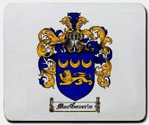 Macgoverin coat of arms mouse pad