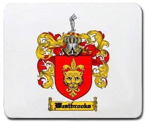 Westbrooks coat of arms mouse pad