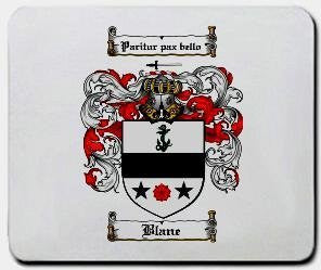 Blane coat of arms mouse pad