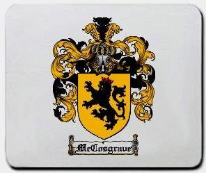 Mccosgrave coat of arms mouse pad