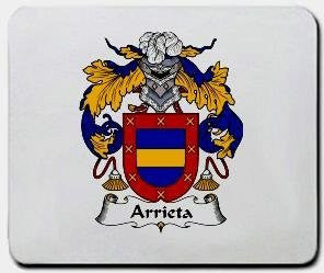 Arrieta coat of arms mouse pad