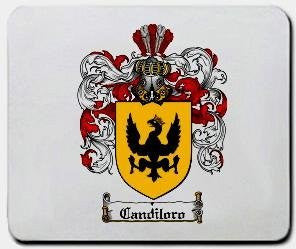 Candiloro coat of arms mouse pad