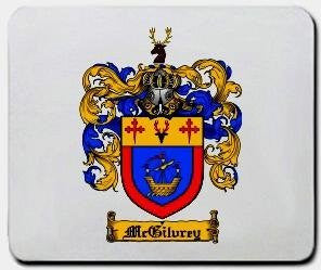 Mcgilvrey coat of arms mouse pad