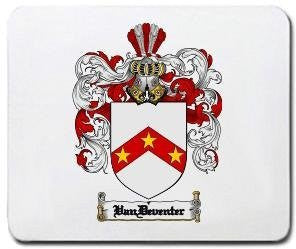 Vandeventer coat of arms mouse pad