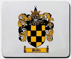 Baltz coat of arms mouse pad