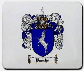 Bauche coat of arms mouse pad