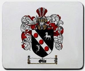 Olis coat of arms mouse pad